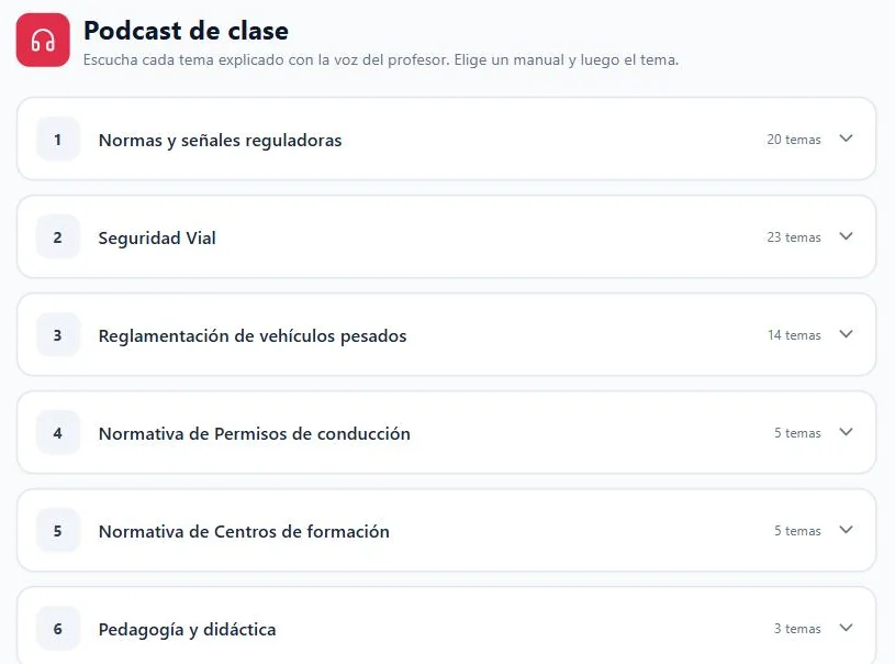 TutorVial.es · Podcast de clase: Cada tema explicado en audio, para estudiar en cualquier sitio.
